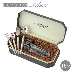 LUCKY WOOD（ラッキーウッド） カトラリーセット ティースプーン