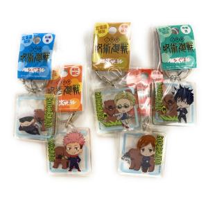 ご当地呪術廻戦 温泉地限定 ☆ダイカットメタルキーホルダー☆ 全5種