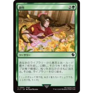 MTG □土地/ファイレクシア語版□ 《森/Forest》☆オイルスリックFOIL