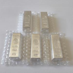 井嶋金銀工業 純銀 インゴット [桐箱付] 500g ingot シルバー/SV999.9