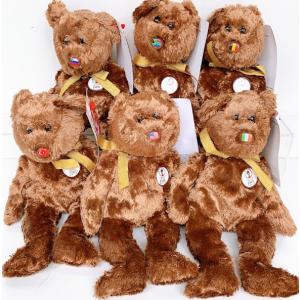 くまぬいぐるみ Ty社ビーニーズバディ 2002 FIFA ワールドカップKOREA