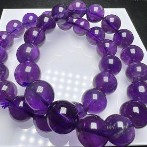 アメジストスーパーセブン 10mm 1連分 ブレスレット2本セット 天然石