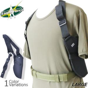 ホリゾンタル革製 ショルダーホルスター (茶) ダイ・ハード ベレッタ