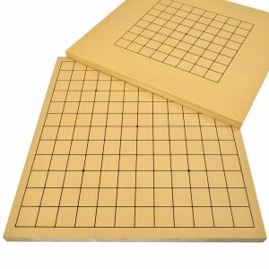 囲碁セット 訳ありの木製9路盤セット（プラ碁石椿）【囲碁将棋専門店の