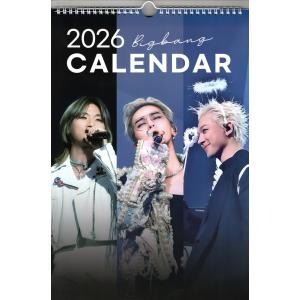 G-DRAGON ジードラゴン BIGBANG ビッグバン 2026 壁掛け カレンダー 二