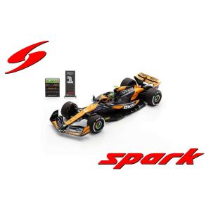 スパーク 1/18 マクラーレン F1チーム MCL38 No.4 2024 F1 モナコGP 4