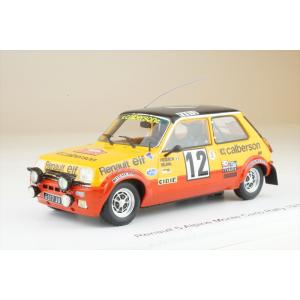 スパーク 1/43 ルノー 5 アルピーヌ Gr2 No.19 1978 WRC ラリー