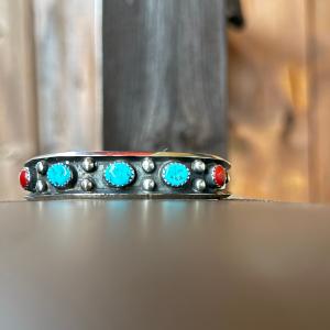 ヴィンテージターコイズバングル インディアンジュエリー/ネイティブ