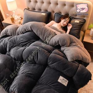 エクストラダウン 掛け布団 1枚 シングル／ブルー・ピンク : は