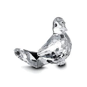 SWAROVSKI（スワロフスキー） 置物 フィギュア 鳥 キジバト 5249297