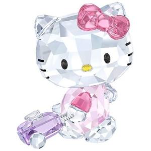 SWAROVSKI（スワロフスキー） ハローキティ ブルー リボン 猫 1142933