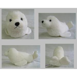 アザラシマスコット黒ブチ : るーくのぬいぐるみやさん - 通販 - Yahoo