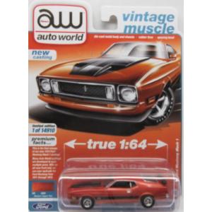 1/64 フォード マスタング 1973 Ford Mustang Mach1 Auto World : R&B