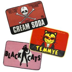 クリームソーダ（CREAM SODA） クッションカバー 角ドクロ ティミー