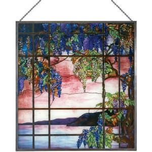 ルイス・C・ティファニーヴィンテージステンドグラス水仙グラス