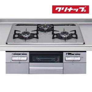 ZGFVK6R18USK-E クリナップ ラクエラ ガラストップコンロ シルバー