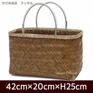 一閑張り買い物かご（大） : 虎斑竹専門店 竹虎 - 通販 - Yahoo