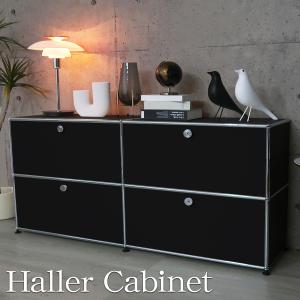 正規品!ほぼ未使用品□USMハラー□キャビネットシェルフ 2列2段