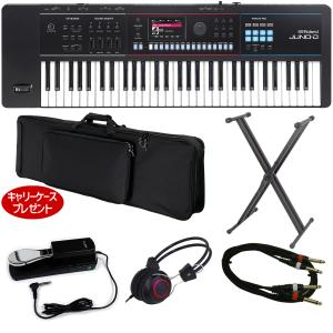 Roland JUNO-D6 + KC KBB-61 キャリングケースセット シンセサイザー