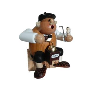 煙だし人形 パン屋さん（お香台）ドイツ伝統の木製品 コーン型のお香用