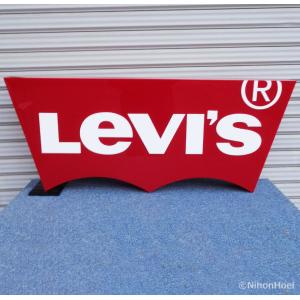 送料無料 ◇ LEVI'S 立体アクリル看板 両面 幅800×奥行100×高さ334mm