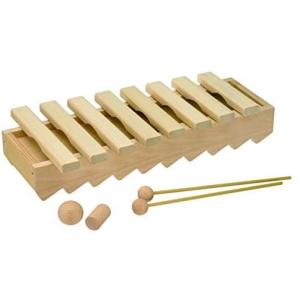 ボーネルンド（Bornelund） パレットシロフォン 木のおもちゃ 木琴