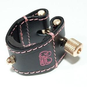 B♭ クラリネット リガチャー ウッドストーン ピンクゴールド