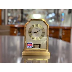 CITIZEN（シチズン） 4RG259 CITIZEN 置時計 クオーツ めおと鶴 金色