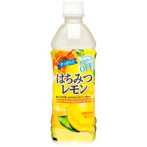 サンガリア すっきりとはちみつレモン ( 500ml*24本入 ) : 爽快