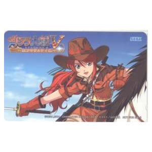 テレカ】 サクラ大戦V 荒野のサムライ娘 ジェミニ・サンライズ 4S