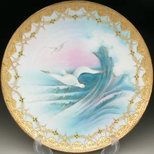 ノリタケ オールドノリタケ デコレディ マダム・ポンパドール プレート