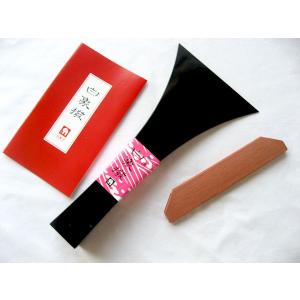 地唄撥 地歌撥 バチ・プラスチック撥「白象印・地唄三味線用（七五