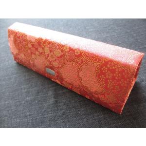 13絃 琴柱入れ(箏柱入れ/琴柱ケース) 錦 大 27cm ホック式 010