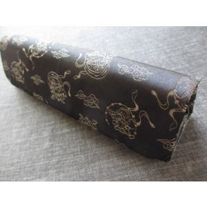 13絃 琴柱入れ(箏柱入れ/琴柱ケース) 錦 大 27cm ホック式 010