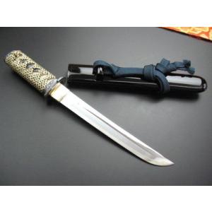 模造刀 小刀 大黒拵え 極上研磨刀身守刀 短刀 tks-527 日本刀 美術刀剣