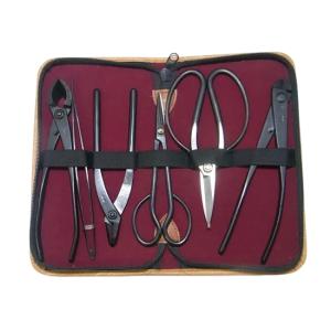 盆栽道具 （兼進作） 5点セット (No.3A,No.35A,No.22A,No.40E,No.59