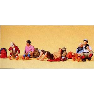 資材：Preiser（プライザー）登山家たち1* : 遊恵盆栽 Yahoo!店 - 通販