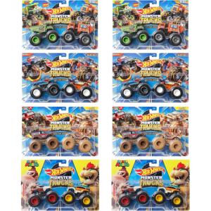 在庫処分品 ホットウィール モンスタートラック 1:64 2パック アソート