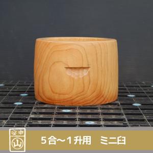 ミニ 餅つき セット 食べ切り 2合用 みかげ石 【実演DVD・説明書付き