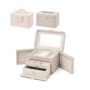 Francfranc（フランフラン） 収納 バイカラー ジュエリーボックス L