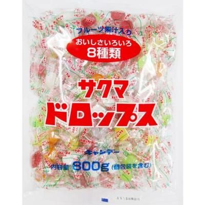 LOHACO - サクマドロップス 1袋（800g：約211粒入り） サクマ製菓