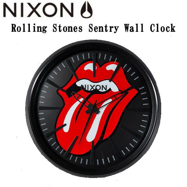 NIXON ニクソン Rolling Stones Sentry Wall Clock ローリング