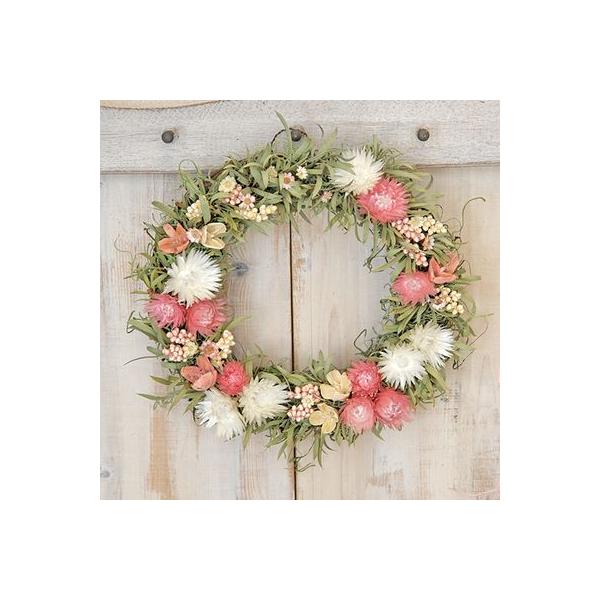 ドライフラワー リース 玄関 おしゃれ 夏 プレゼント 誕生日 お祝い