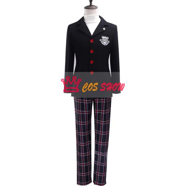ペルソナ5 主人公 雨宮蓮 来栖暁 コスプレ衣装 制服 cosplay 仮装
