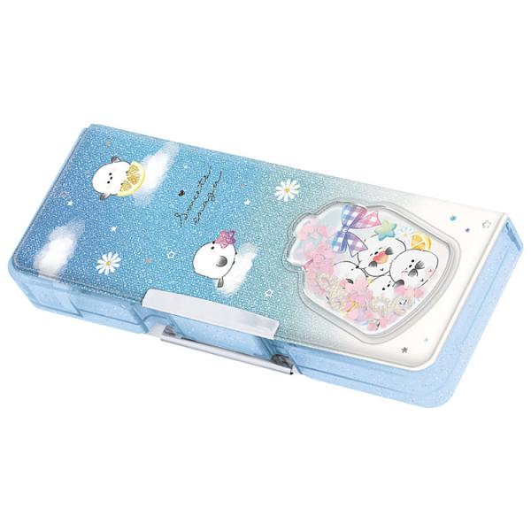 スイーツエナガ コンパクト両面開きペンケース 337232 新学期 文具