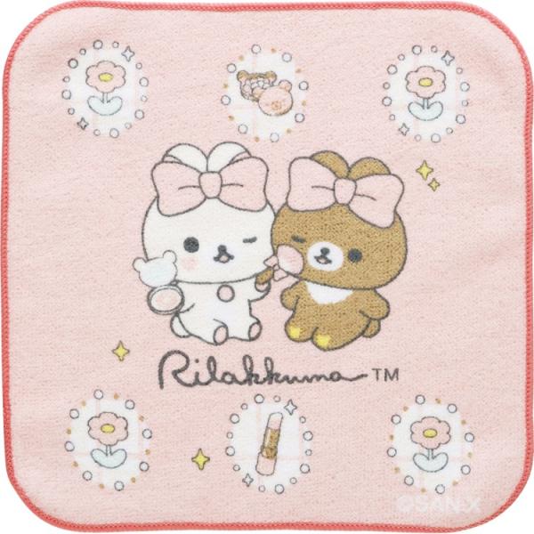 リラックマ プチタオル CM56405 Makeup Rilakkuma メイクアップ ピンク