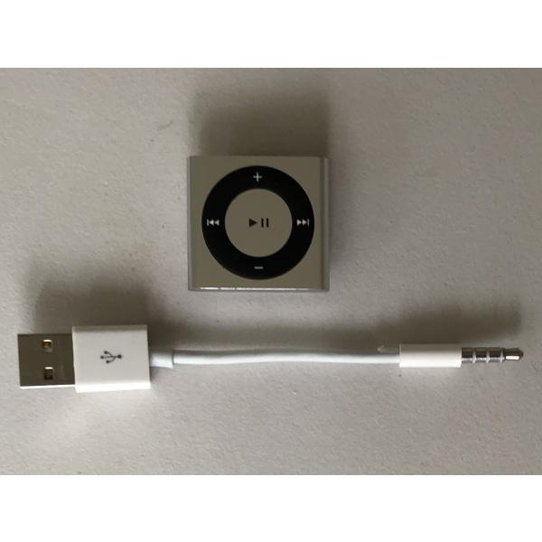 iPod nano Apple shuffle 第4世代（2GB）シルバー：MKMG2J/A