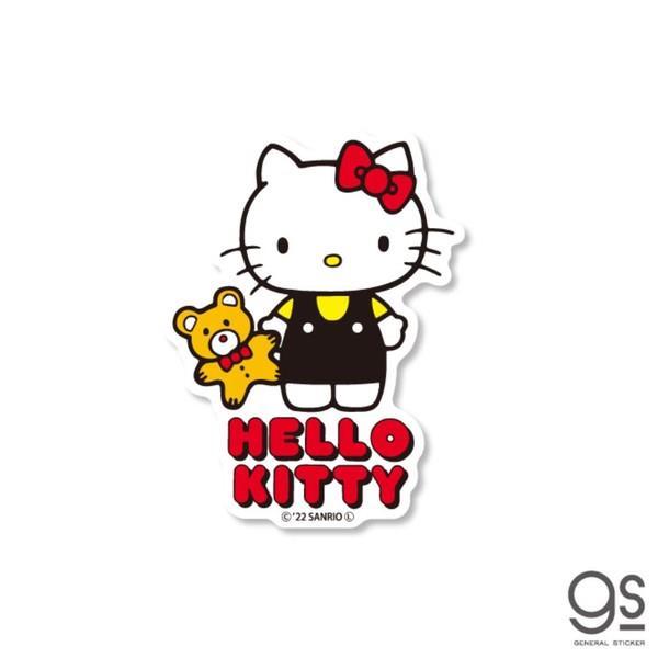 ハローキティ ステッカー 耐光 耐水 塩ビステッカー 70's くまさん