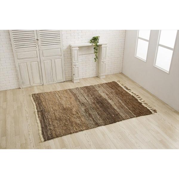 ヴィンテージラグ ブラウン モロッコ ラグマット モダン 310×195cm