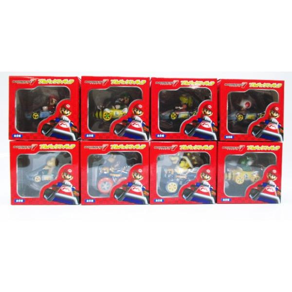 マリオカート7 プルバックフィギュア 全8種セット コンプ コンプリート
